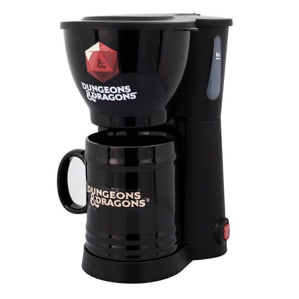 NEW Dungeons & Dragons Coffee Maker Mug Set D&D Movie Fantasy Table Top Game NIB